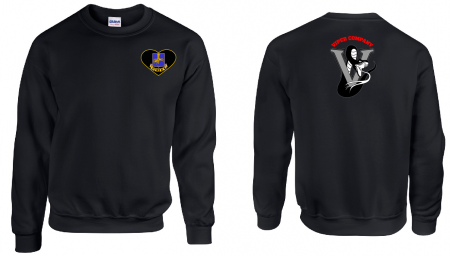 1-26 IN Viper Black Gildan Crewneck Sweatshirt 