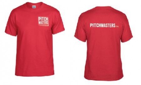 Pitch Masters Red and Cool Blue  Short Sleeve Tees