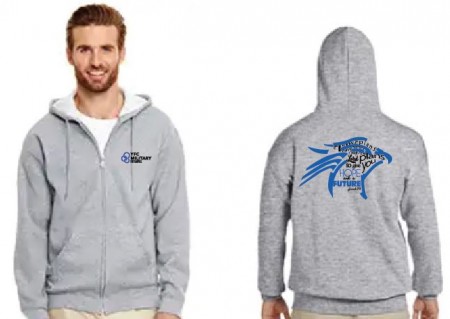 YFC  Zipper Hoodie  Falcon or Give Life to your Story!
