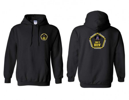 2BCT - H2F 50/50 Hooded Sweatshirt - Black