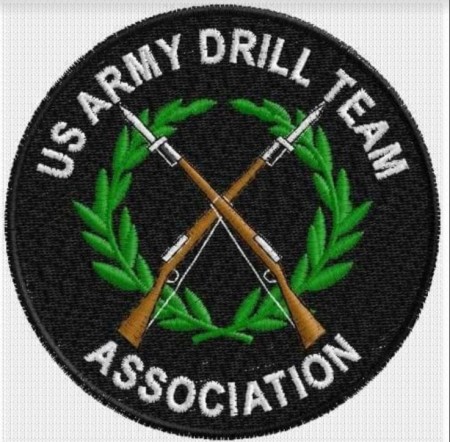US Army Drill Team Association  Patch 