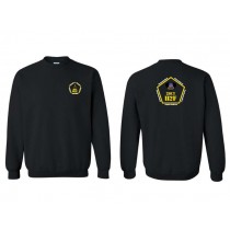 2BCT - H2F 50/50 Cotton Crewneck Sweatshirt Black