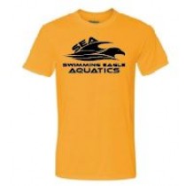SEA  Fort Campbell Swimming Eagles Short Sleeve Gold Tees