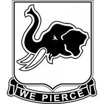 1-64 AR We Pierce 3"x3" Sticker
